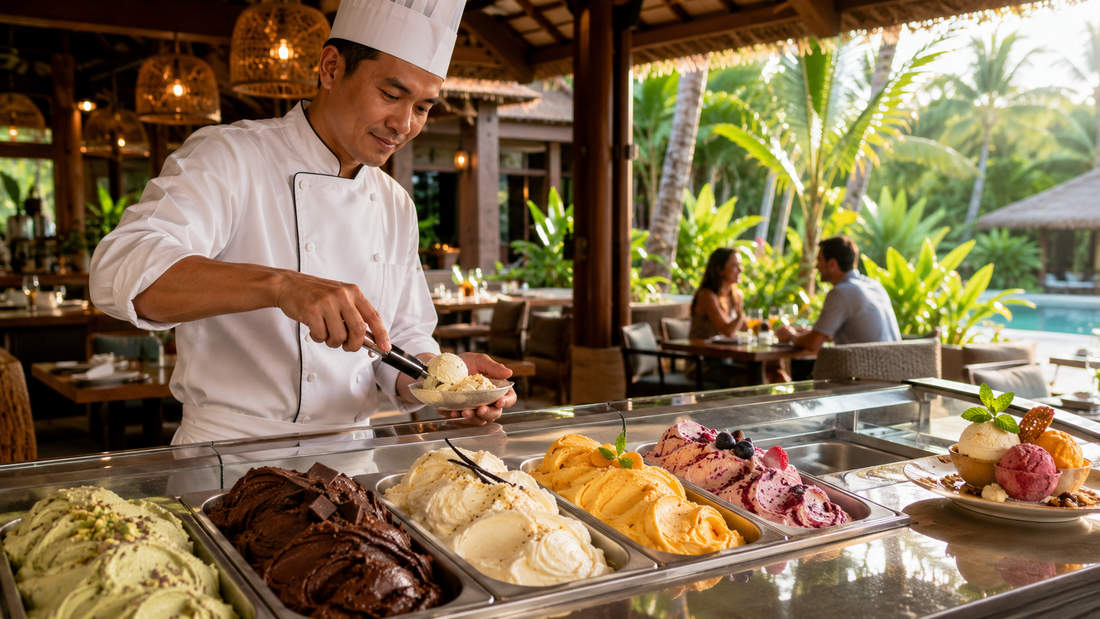How Hotels and Restaurants in Bali Can Elevate Their Menu with Artisan Gelato