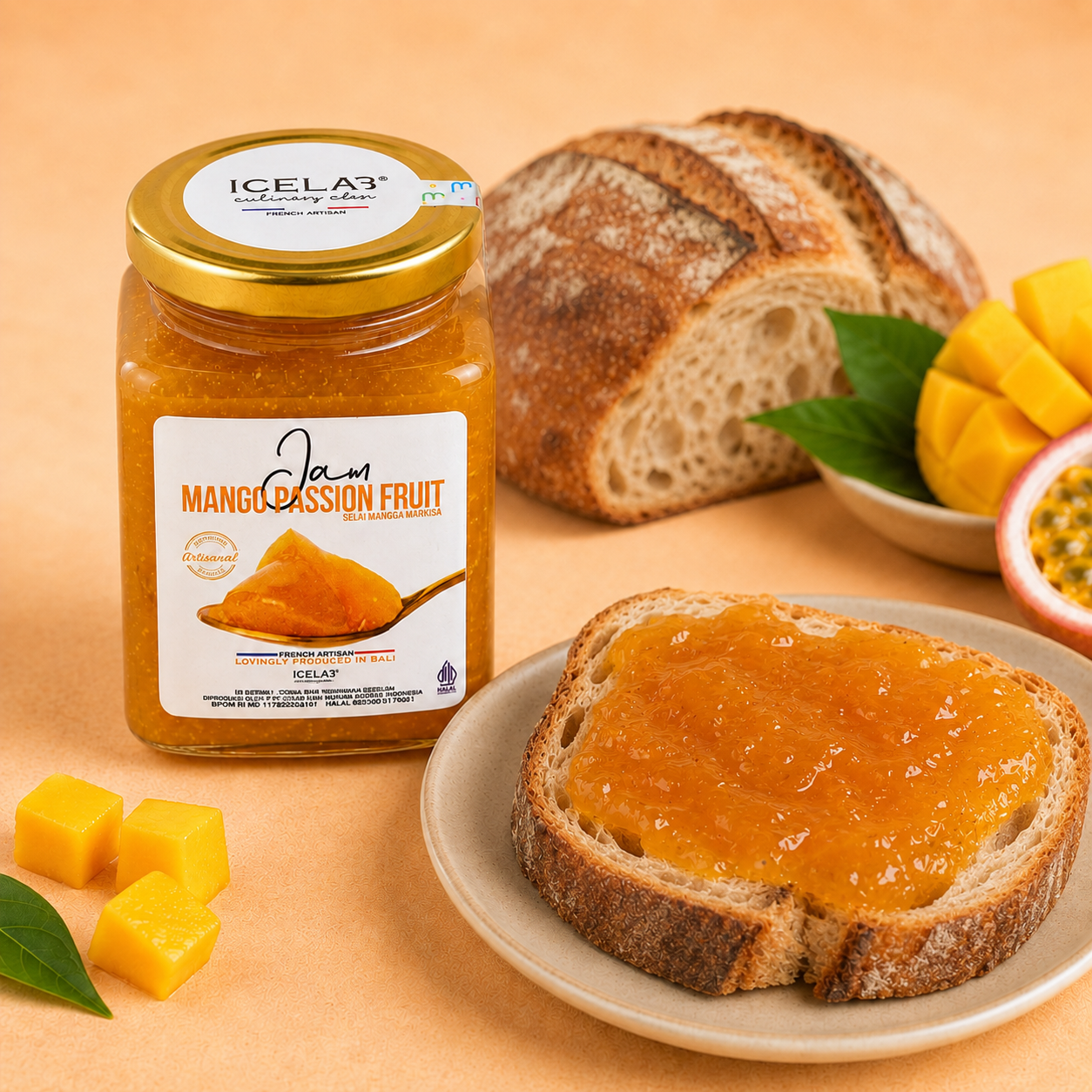Mango Passion Fruit Jam