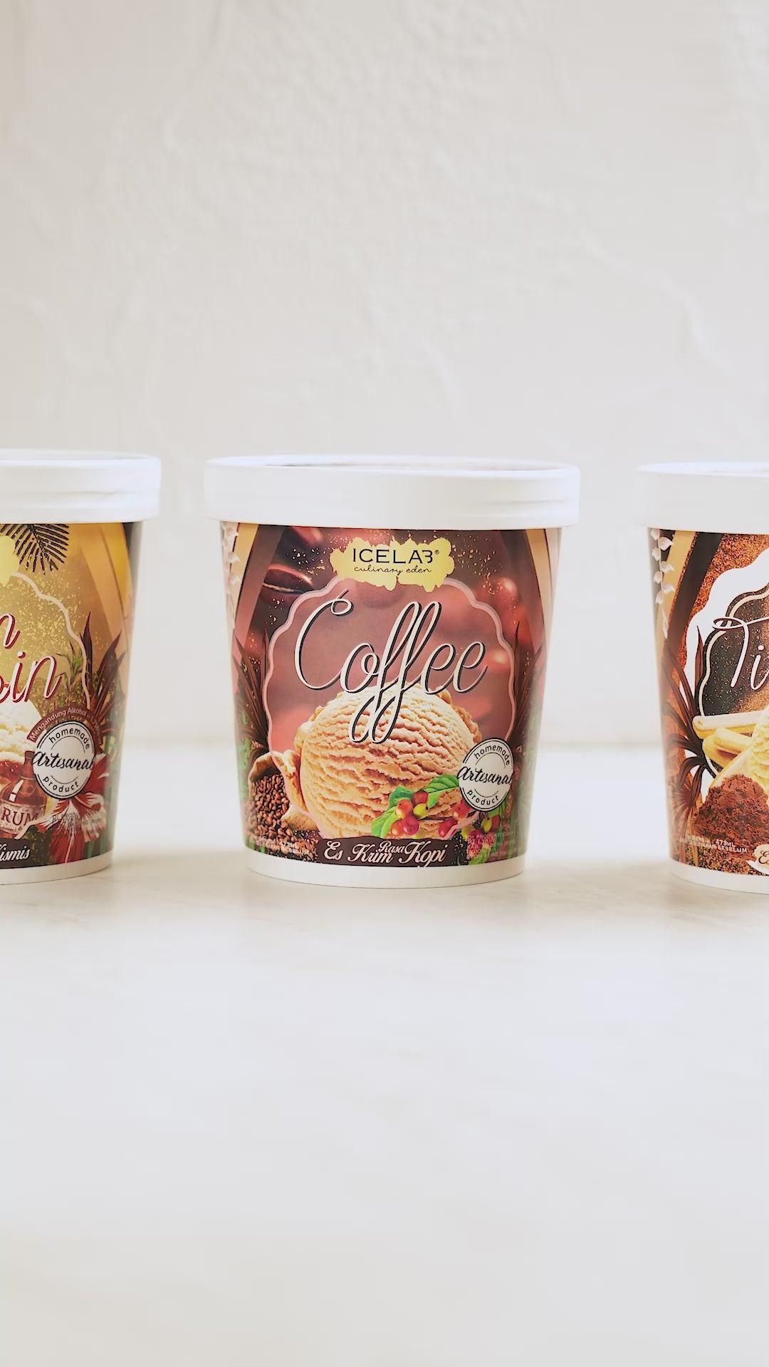 Gelato chocolate chip video