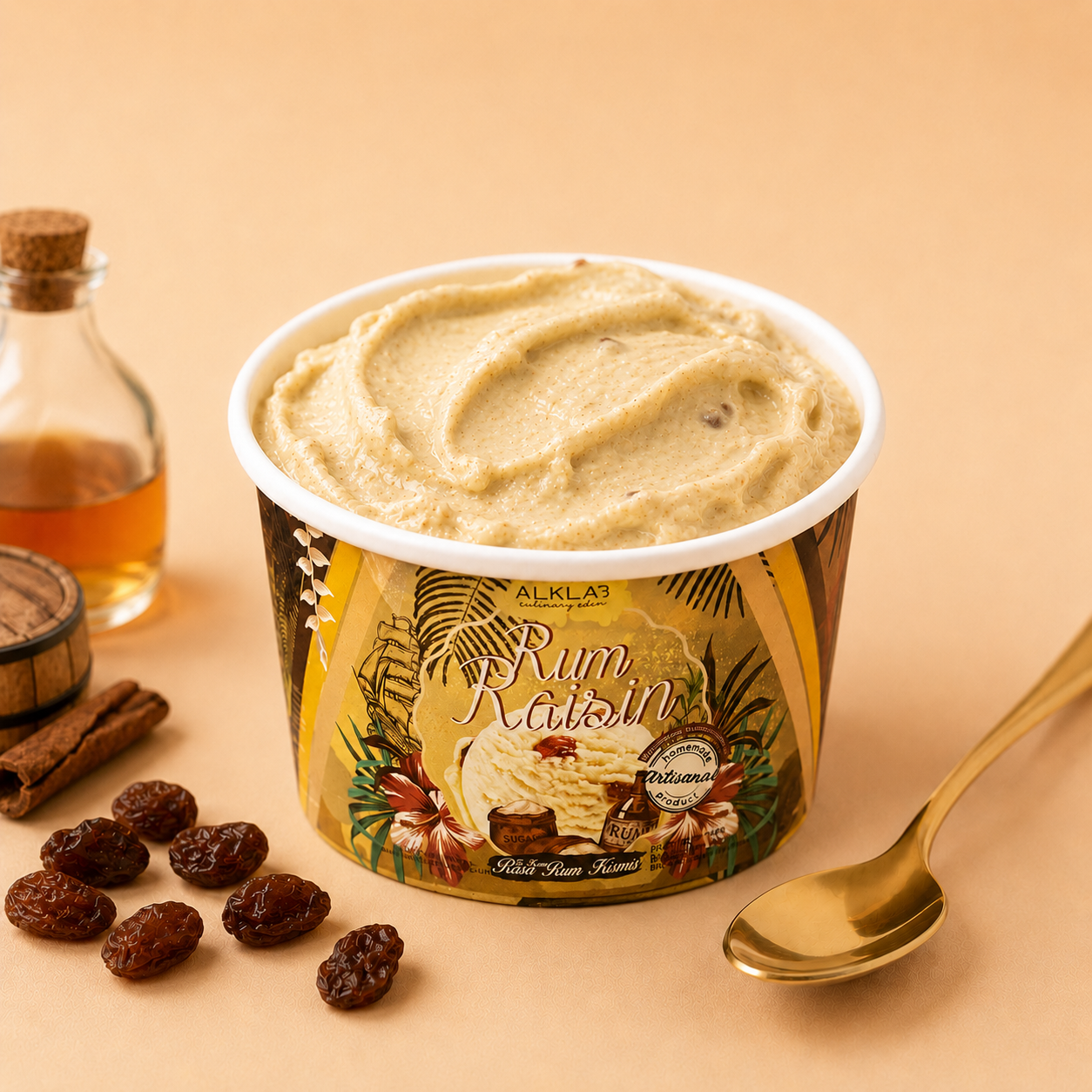 Rum Raisin (Dairy)