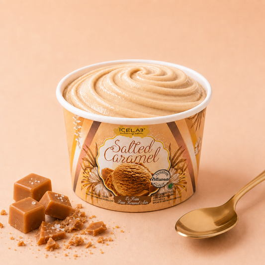 Salted Caramel Gelato (Dairy)