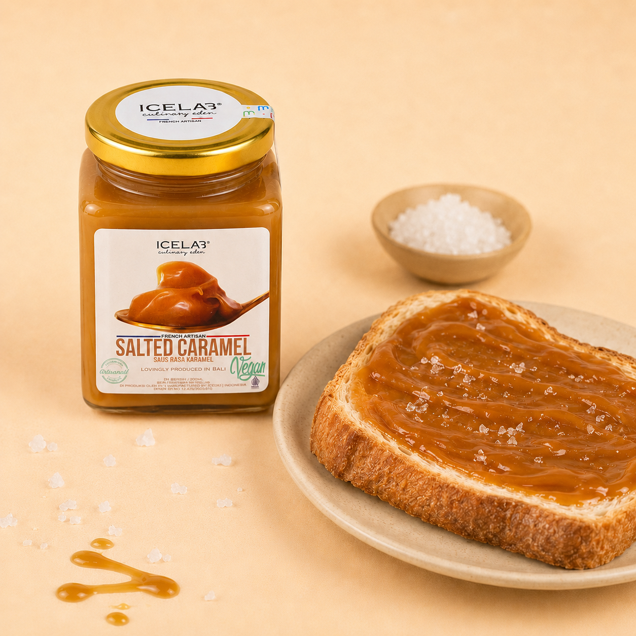 Vegan Salted Caramel Spread