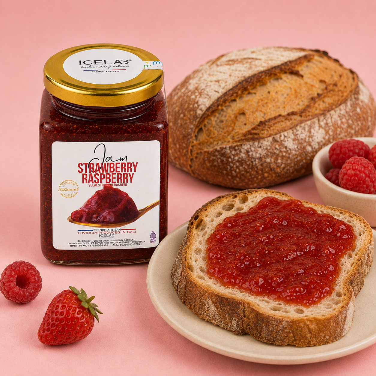 Strawberry & Raspberry Jam