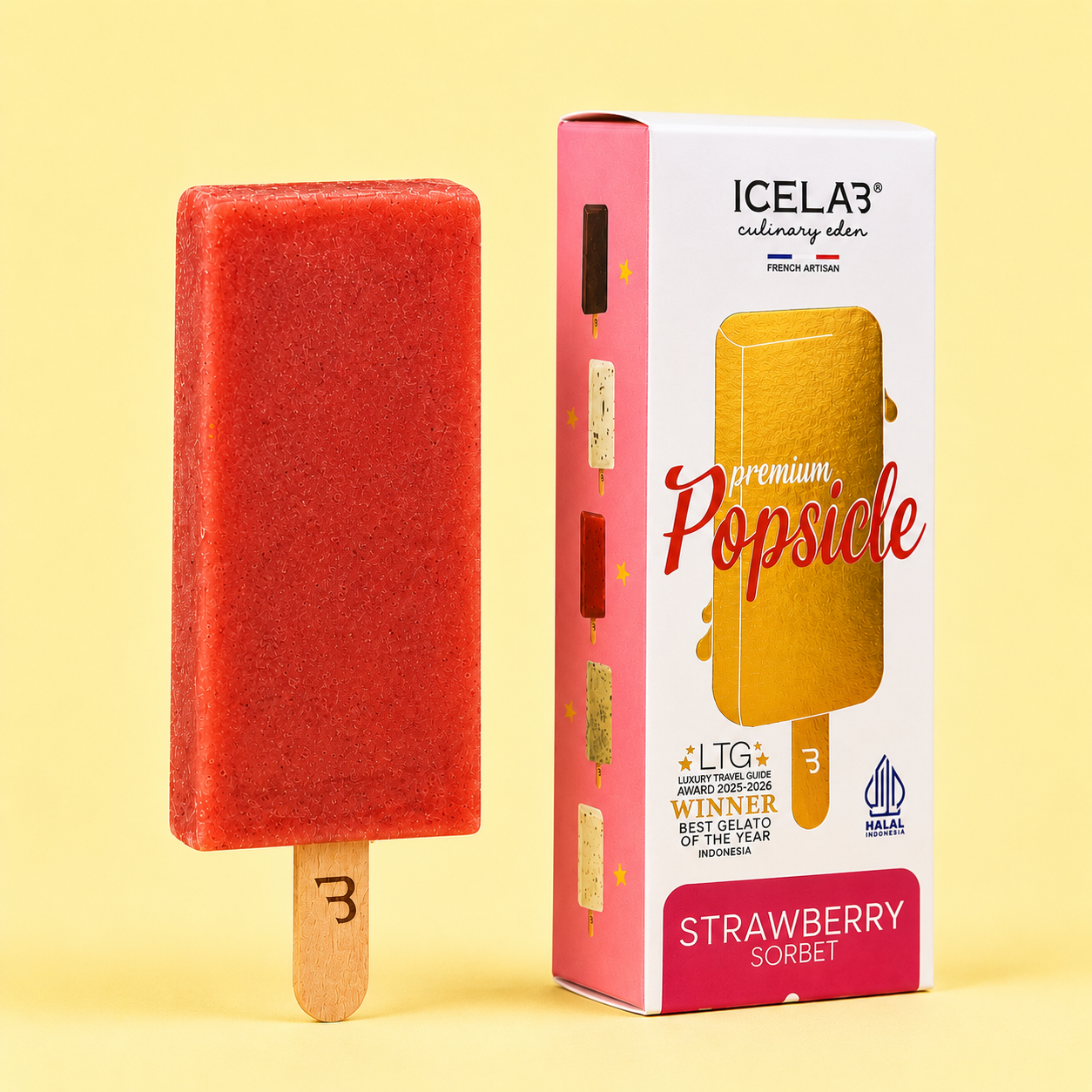 Strawberry Popsicle