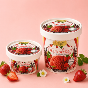 Strawberry Sorbet (Vegan)