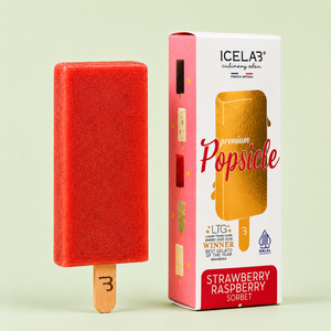 Strawberry Raspberry Popsicle