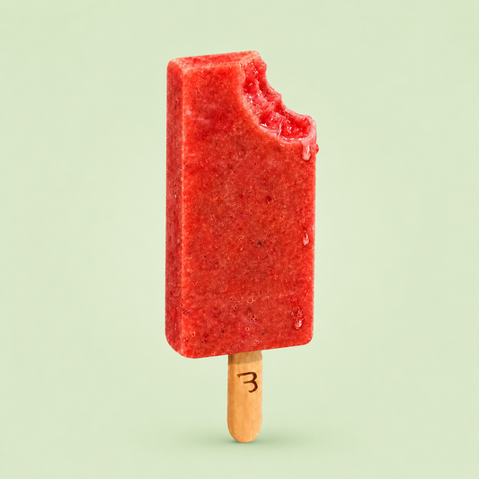 Strawberry Raspberry Popsicle