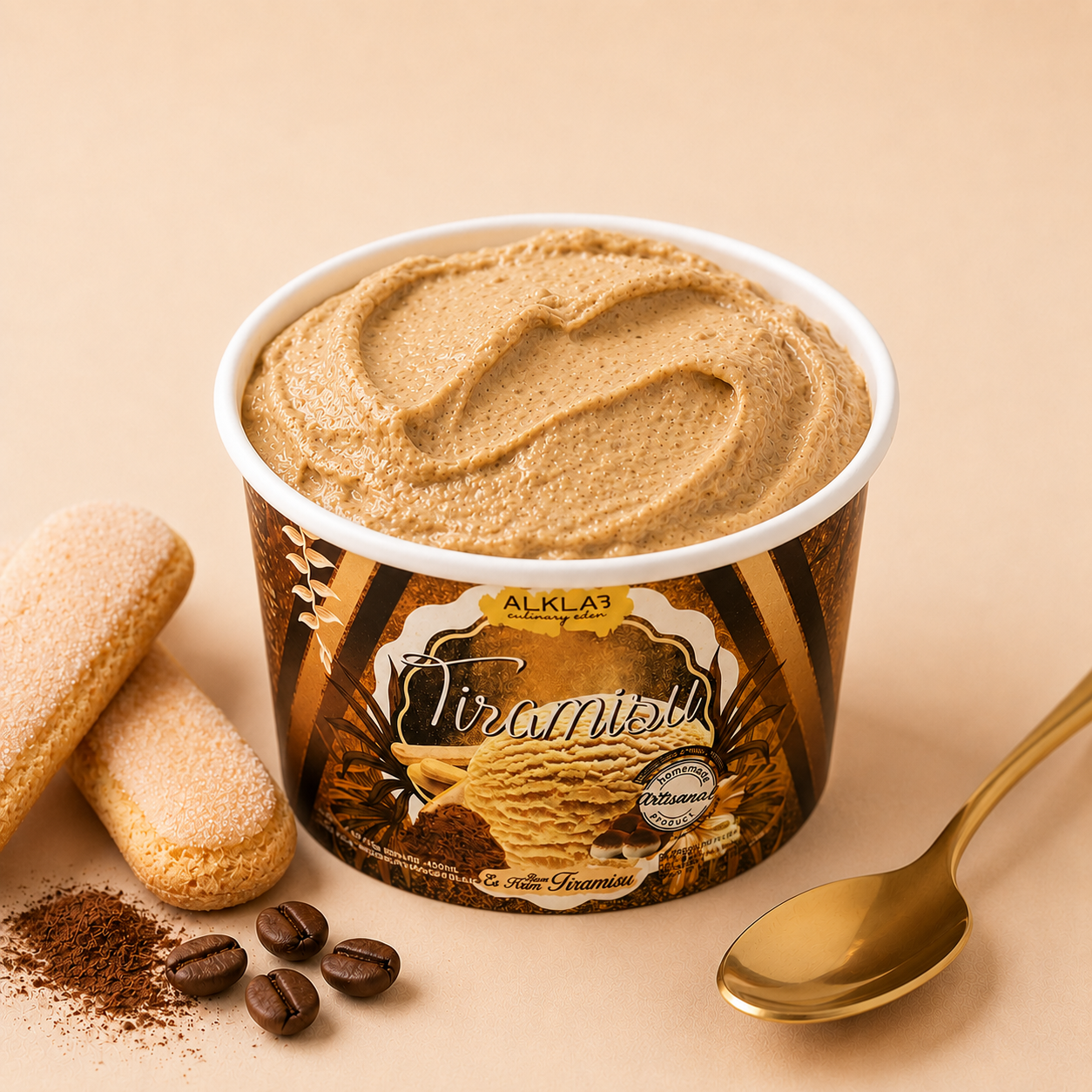 Tiramisu Gelato (Dairy)