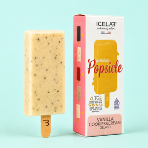 Vanilla Cookies & Cream Popsicle